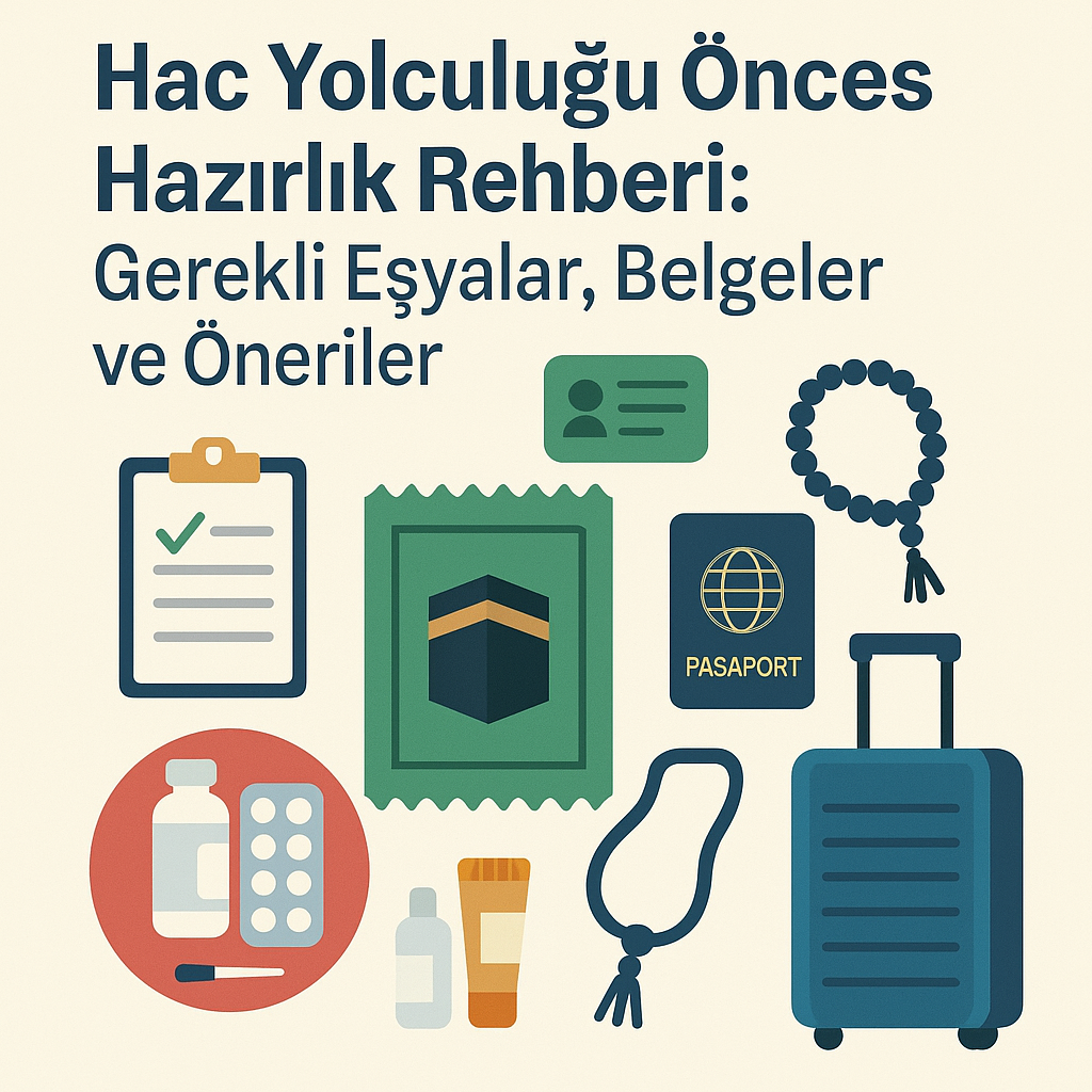 Hac Yolculuğu Öncesi Hazırlık Rehberi: Gerekli Eşyalar, Belgeler ve Öneriler